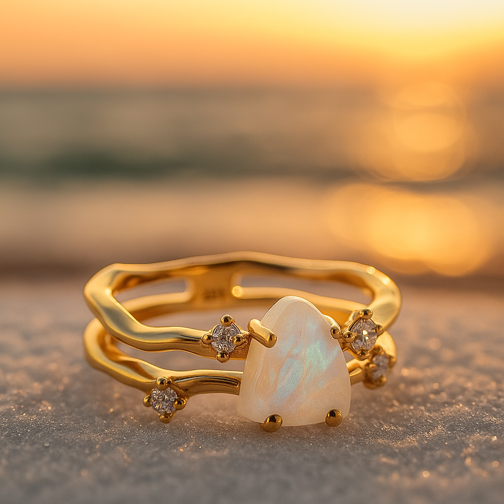 Layali | Anillo de Piedra Luna
