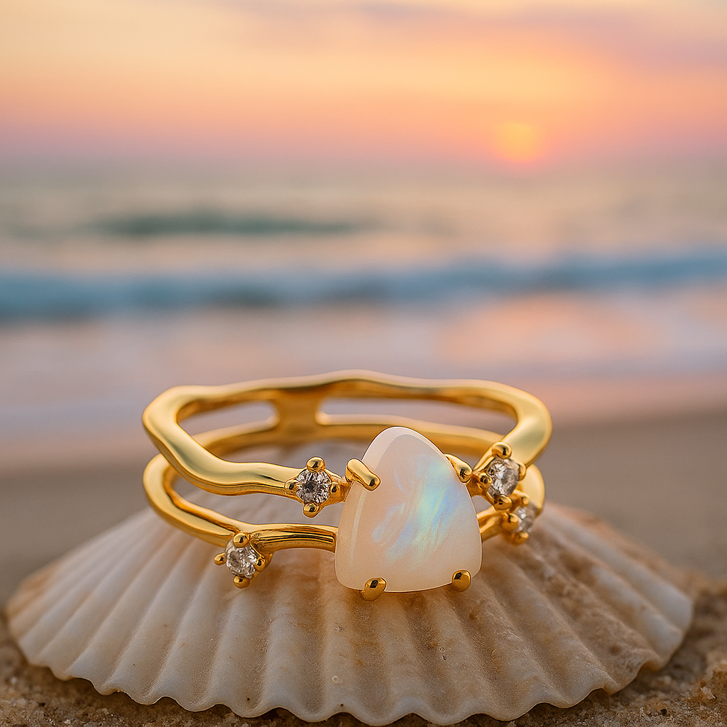 Layali | Anillo de Piedra Luna
