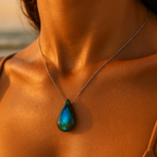 Lágrima del Mar | Collar de labradorita