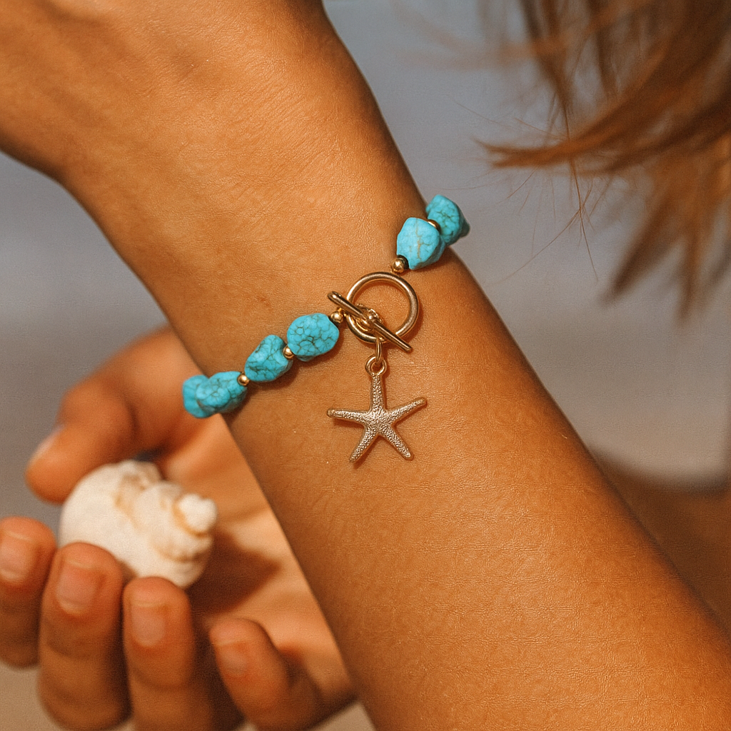 Siris - Pulsera azul de las profundidades marinas