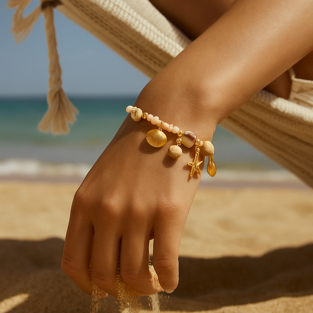Coris | Pulsera conchas de la mañana