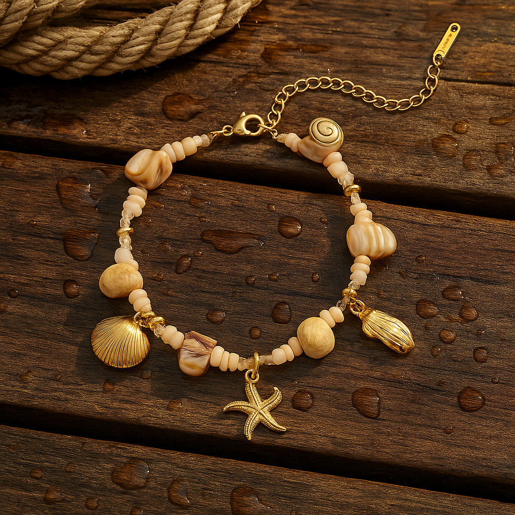 Coris | Pulsera conchas de la mañana