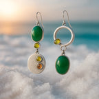 Bonny | Pendientes colgantes de plata