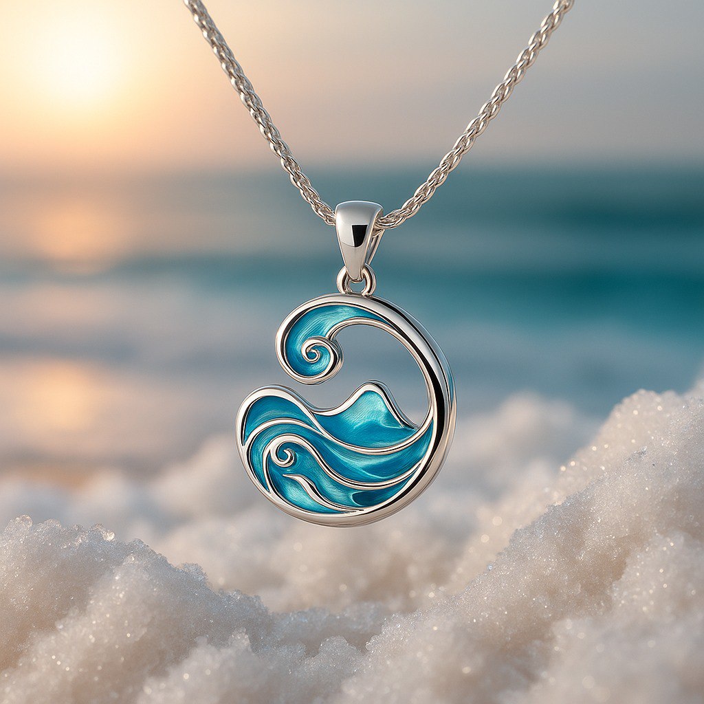 Marea Blanca | Collar en Plata 925