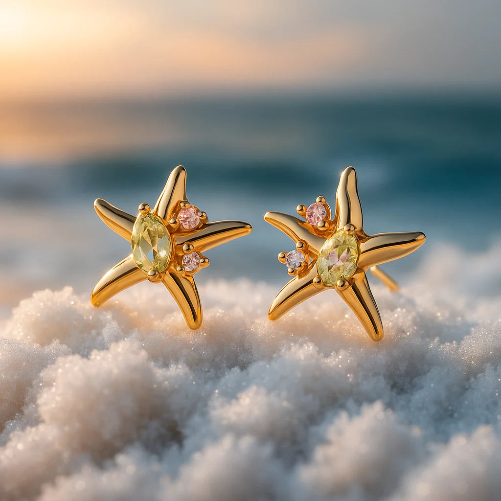 Coralia | Pendientes Estrella de Mar